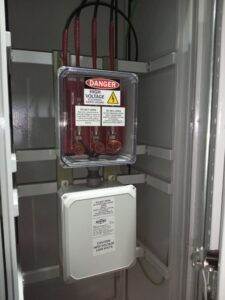 TVSS medium voltage enclosure
